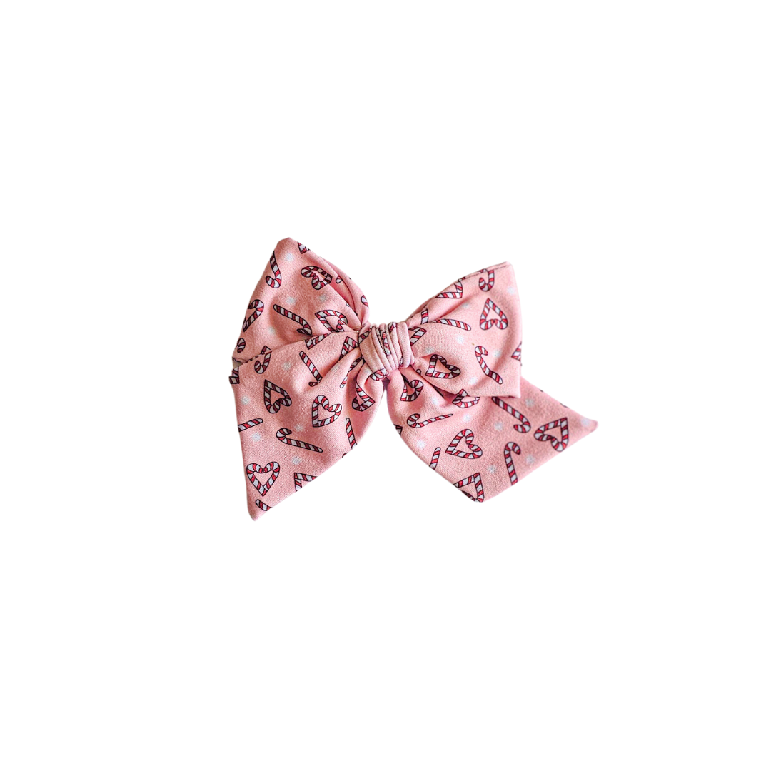 Candy Cane Cutie Bow