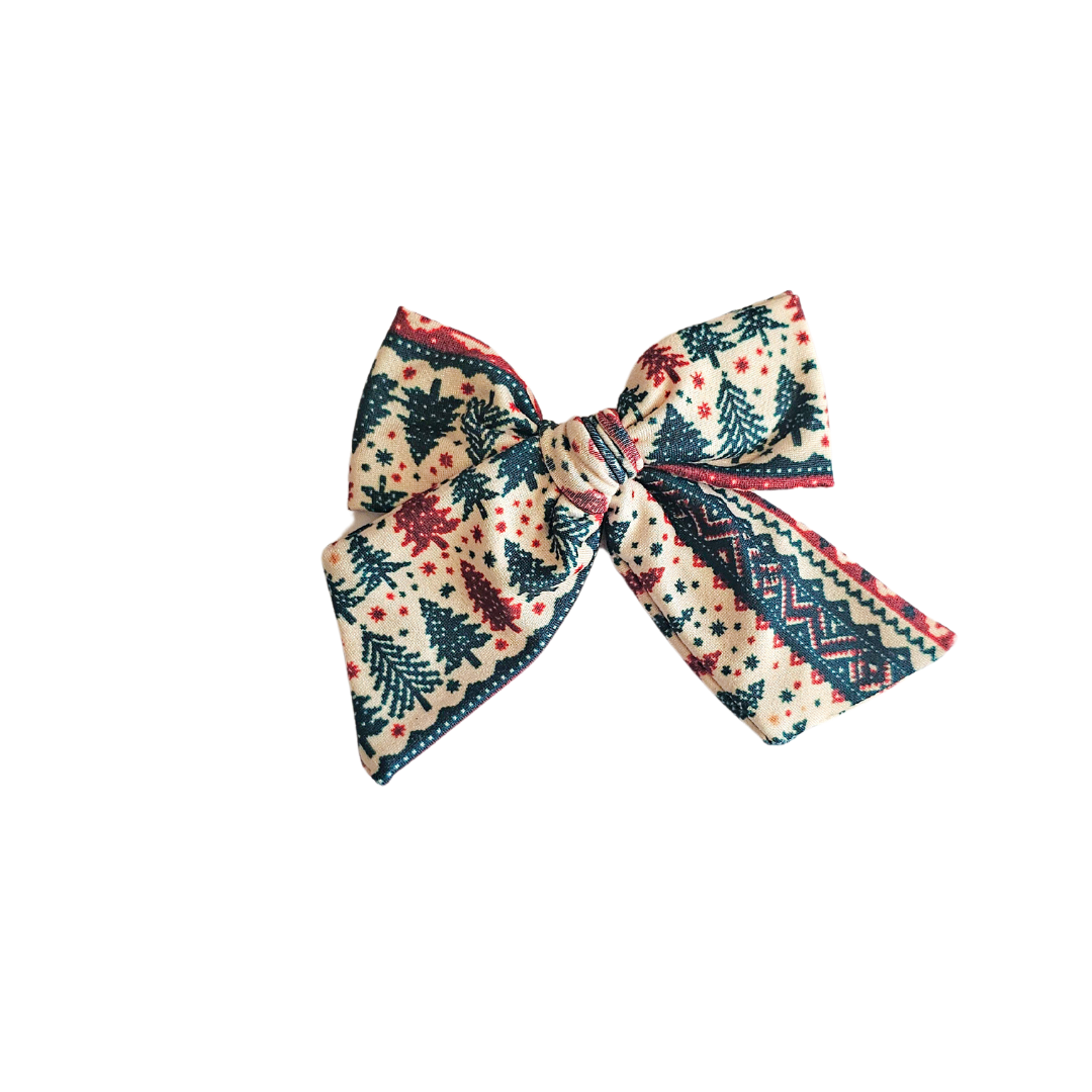 Christmas Cardigan Bow