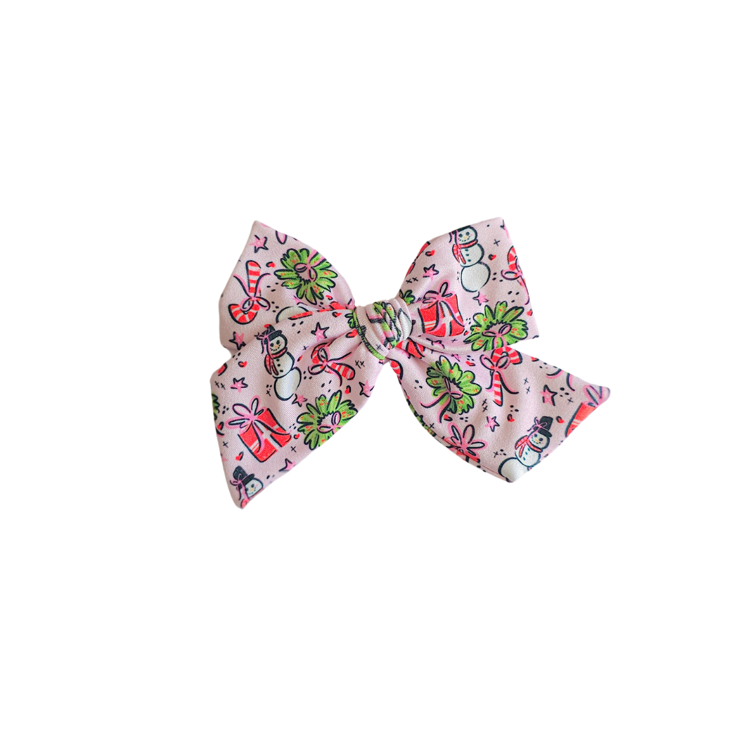 Pretty in Pinkmas Bow