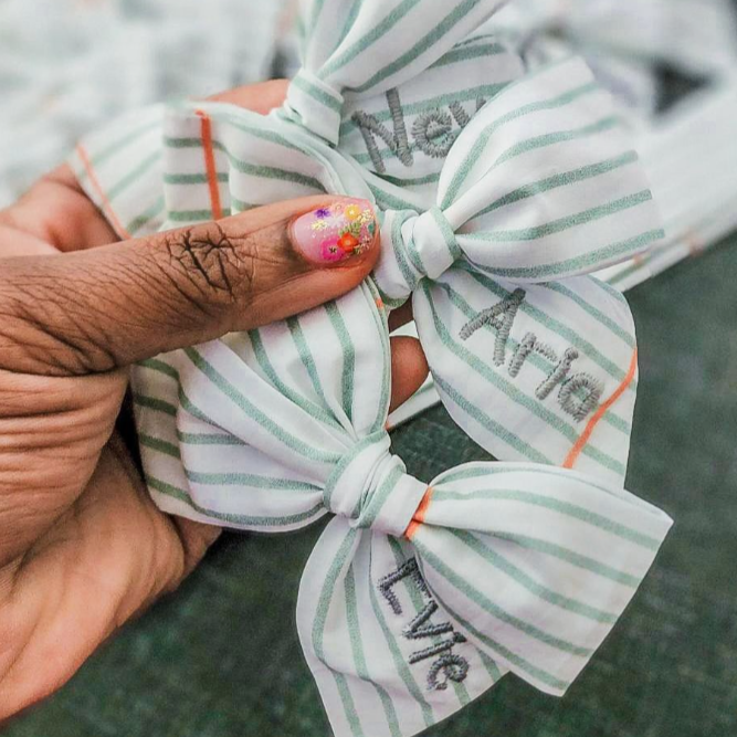 The Notebook Personalized Name Hair Bow
