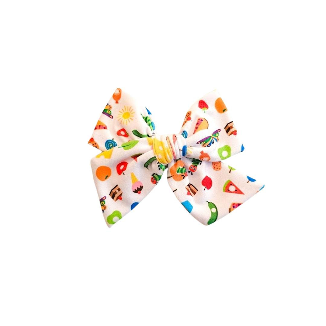 Hungry Caterpillar Bow